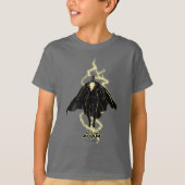 T-shirt Silhouette noire Adam Lightning (Devant)