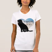 T-shirt Silhouette nommée faite sur commande commémorative (Devant)