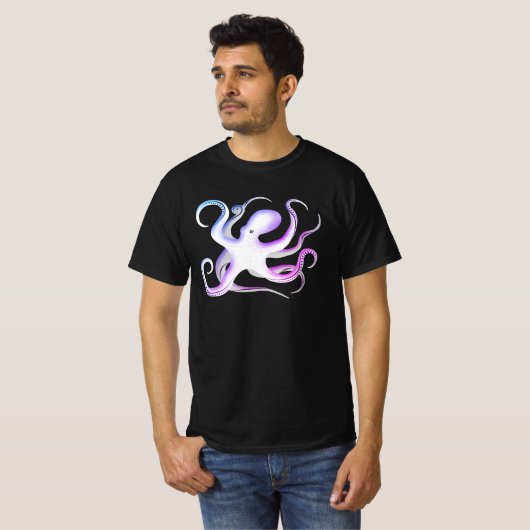 T-shirt Silhouette octopus (Devant entier)