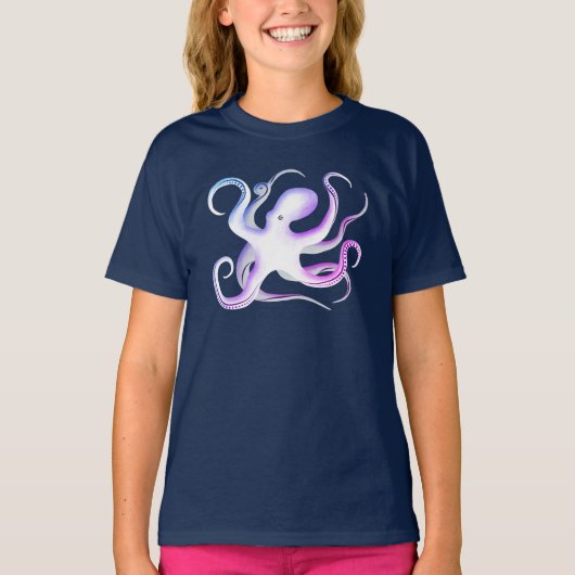 T-shirt Silhouette octopus (Devant)