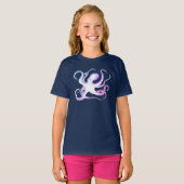 T-shirt Silhouette octopus (Devant entier)
