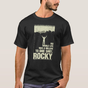 T-shirt Silhouette rocheuse