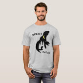 T-shirt Silhouette sauvage Bearly Civilized (Devant entier)