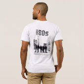 T-shirt Silhouette Shirt Max 80s (Dos entier)