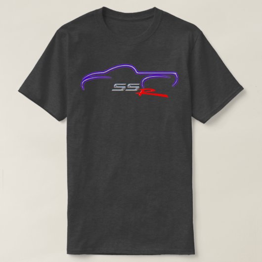 T-shirt Silhouette Ultra Violet SSR Chevy (Design devant)