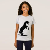 T-Shirt Silhouette Unicorne (Devant entier)
