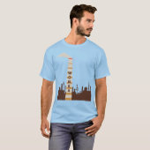 T-shirt Silhouette Wonka Factory (Devant entier)