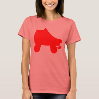 T-shirt silhouettes à roulettes