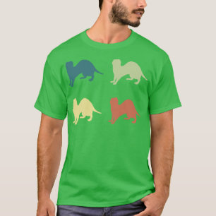 T-shirt Silhouettes de Ferret Rétro
