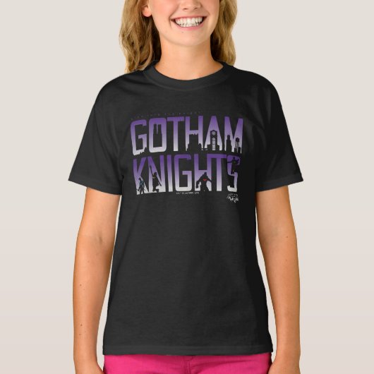 T-shirt Silhouettes de Gotham Knights (Devant)