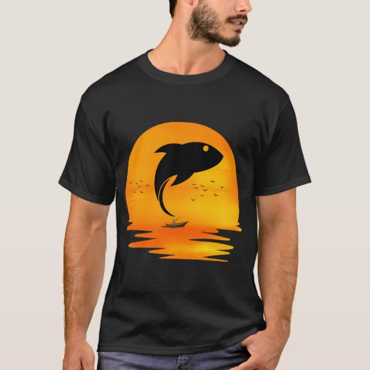T-shirt Silhoufish (Devant)