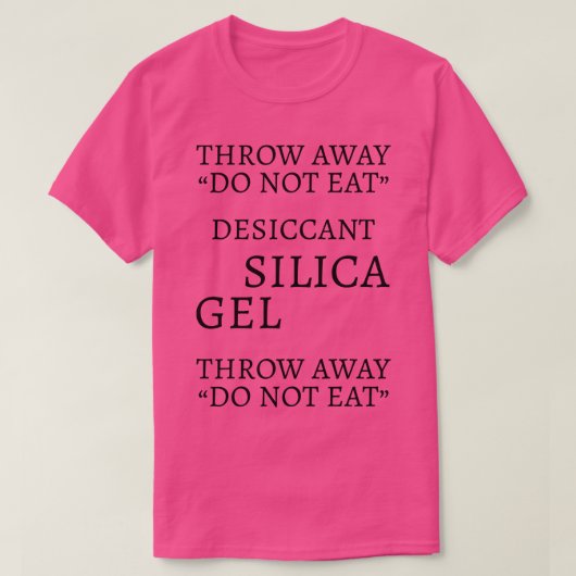 T-shirt Silica Gel par Tobe Fonseca (Design devant)