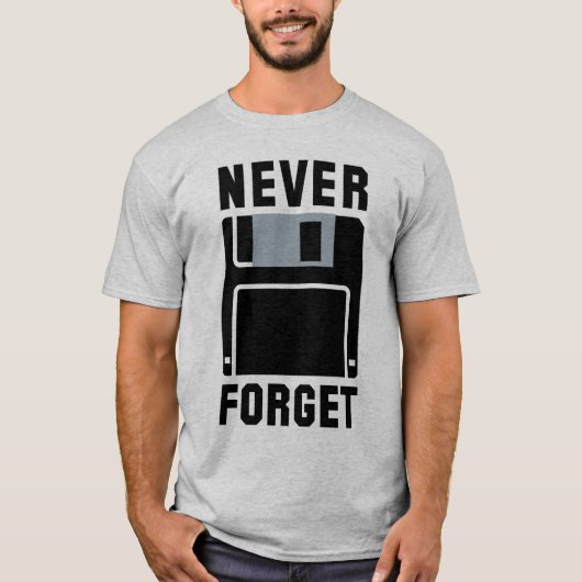 T-shirt Silicon Valley - Never Forget (Chemise d'Erlich) (Devant)