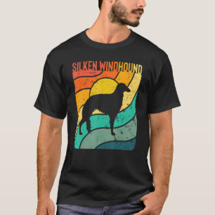 T-shirt Silken Windhound Vintage Sunset Maman Papa