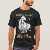 T-shirt Silkie Poulet Mama Animal Silky Chicken Farmer (Devant)
