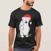 T-shirt Silkie Silky Chicken Funny Noël Graphisme (Devant)
