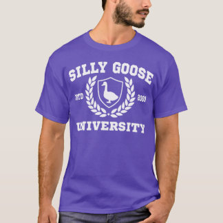 T-shirt Silly Goose Meme School Bird drôle