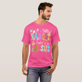 T-shirt Silly Rabbit Easter Is For Jesus Cute Bunny Christ (Devant entier)