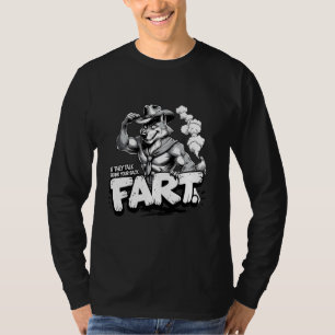 T-shirt S'ils parlent derrière ton dos Pet Funny Meme Biza