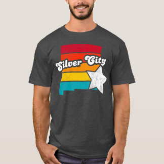 T-shirt Silver City Nouveau Mexique Vintage Souvenir désha