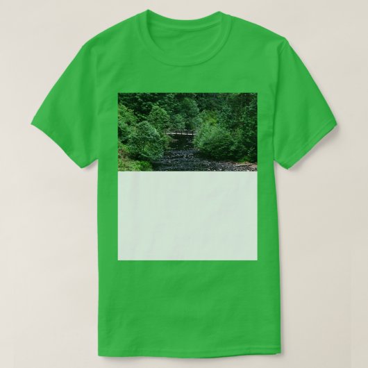 T-shirt Silver Falls State Park Oregon 1 (Design devant)