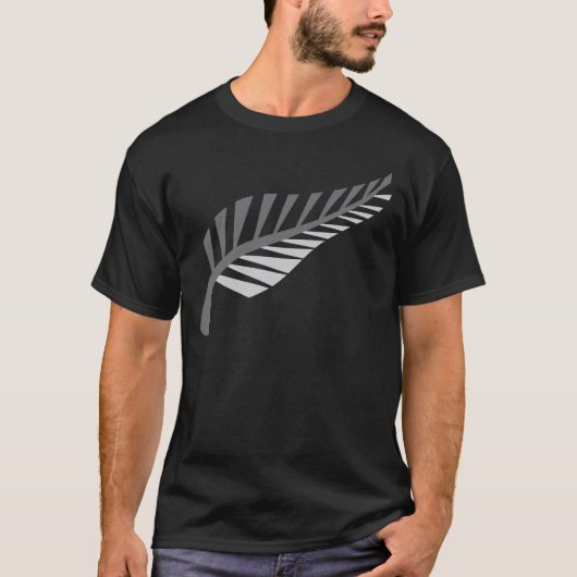 T-shirt Silver Fern Imaginez la Nouvelle-Zélande (Devant)