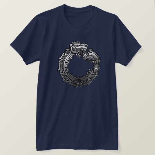 T-shirt Silver Quetzalcoatl (Design devant)