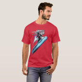 T-shirt Silver Surfer ami drôle (Devant entier)