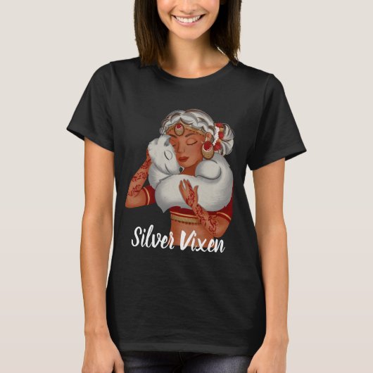 T-shirt Silver vixen (Devant)