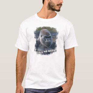 T-shirt Silverback "Call Me Boss"