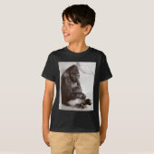 T-shirt Silverback dormant (Devant entier)