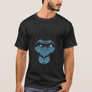 T-shirt Silverback Gorilla Argent Back Primate Ape
