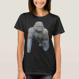 T-shirt Silverback Gorilla Argent Back Primate Ape 7