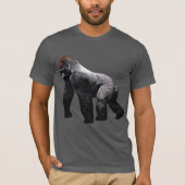 T-shirt Silverback Gorilla Zoo Animal Primate (Devant)