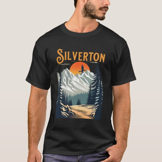 T-shirt Silverton Randonnée (Devant)