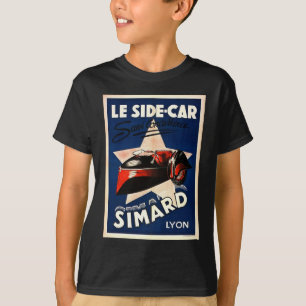 T-shirt Simard - voiture latérale de le