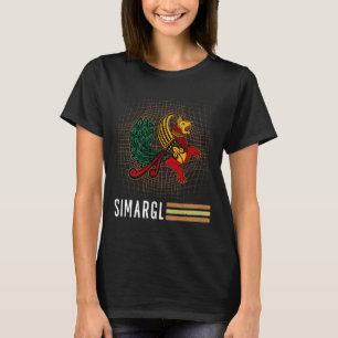 T-shirt Simargl Païanisme Chien Ancêtre Nordique National