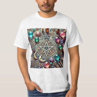 T-shirt Símbolos de Brujería: Magia y Misterio