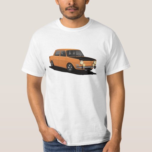 T-shirt Simca Rallye 1000 | 9 options de couleur (Devant)