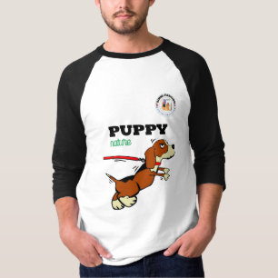 T-shirt SimmiFashion Chien Chien Chien Nature