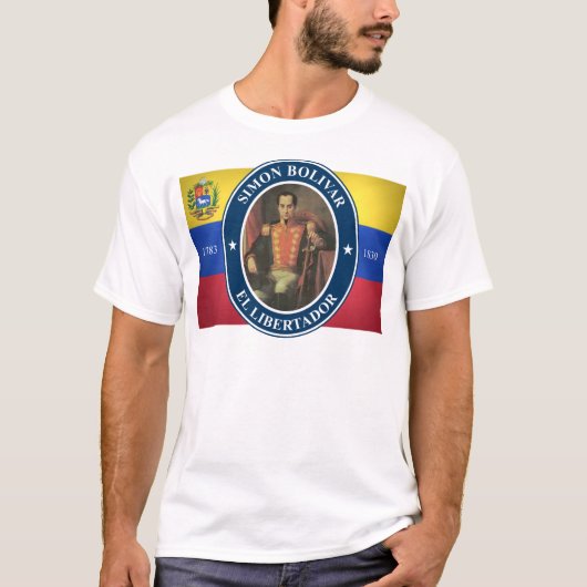 T-shirt Simon Bolivar (Devant)
