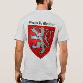 T-shirt Simon De Monfort Shirt (Dos)