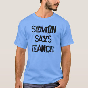 T-shirt Simon dit la pièce en t de danse