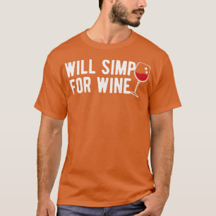 T-shirt Simp Pour Le Vin