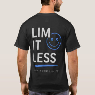 T-Shirt Simple à Esthétique Textuelle | Restez Con