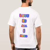 T-shirt  simple and elegant Valentine’s typography design  (Dos)
