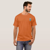 T-shirt simple avec motif d'éléphant (Devant entier)