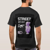 T-shirt simple avec un design simple (Dos)
