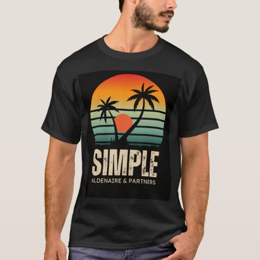 T-shirt Simple Aventure  (Devant)