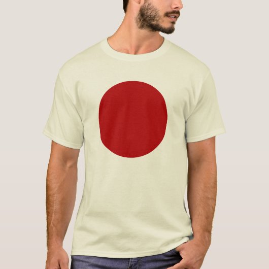 T-shirt Simple Circle - Ruby (Devant)